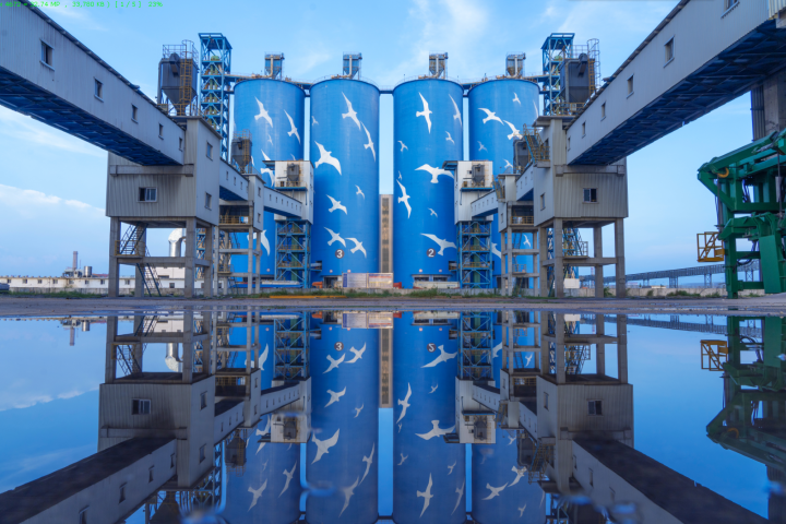 环保公司矿渣粉生产线 (1)