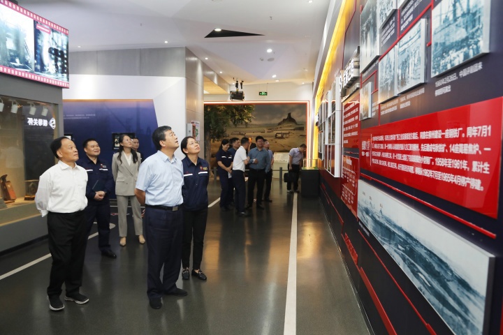 方春明到柳钢调研幸福企业试点建设工作